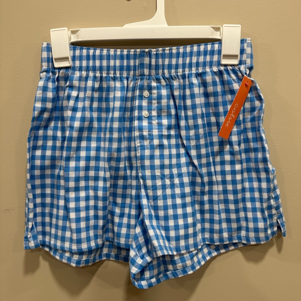 🎁 2 for $14 🎁 Colsie Girls' Boxer Pajama Shorts size S